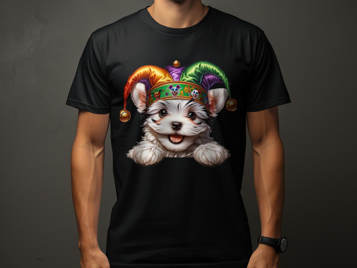 Silky Terrier Dog Pup Jester Hat Design Dog Lover Gifts Present For Mans Best Friend Pet Gift Dog Design T Shirt Hoodie Sweatshirt Hoodie – Premium Graphic · Top Pick For Any Outfit