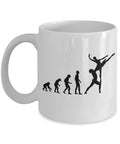 Ballet Dancer Gift Ballet Coffee Mug Ballet Gifts Dancer Present Idea Evolution Of Mankind Graphic Tee – Cozy Vibes · High-Quality Print