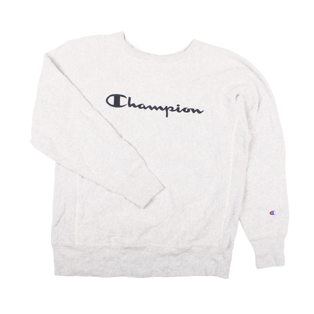 Champion Reverse Weave Sweatshirt Embroidery Logo Size XL Sweatshirt – Warm & Stylish · Great Gift For Fans