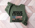 Jesus Shirt Is My Savior Is My President Tee Trump 2024 Shirt Trump 2024 Pro Trump T Shirt Republican Shirt Graphic Tee – Cozy Vibes · High-Quality Print