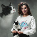 Cute Narwhal Sweatshirt Positive Affirmation for Elementary Education Major Graduation Gift for Future Teacher Y2K Aesthetic Animal Lover Sweatshirt – Aesthetic Look · Perfect For Daily Wear