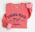 Virginia Beach Crewneck Sweatshirt Gift East Coast Girls Trip Pullover Souvenir Sweatshirt – Aesthetic Look · Trending Graphic Apparel