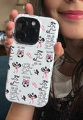 Female Soccer pickleball TEEZLYPR phone case for iPhone soccer and pickleball pattern phone cover soccer phone case pickleball case Graphic Tee – Soft Feel · Perfect For Daily Wear