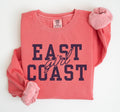East Coast Girl Beach Crewneck Sweatshirt Gift Girls Trip Pullover Souvenir Sweatshirt – Bold Style · Great Gift For Fans
