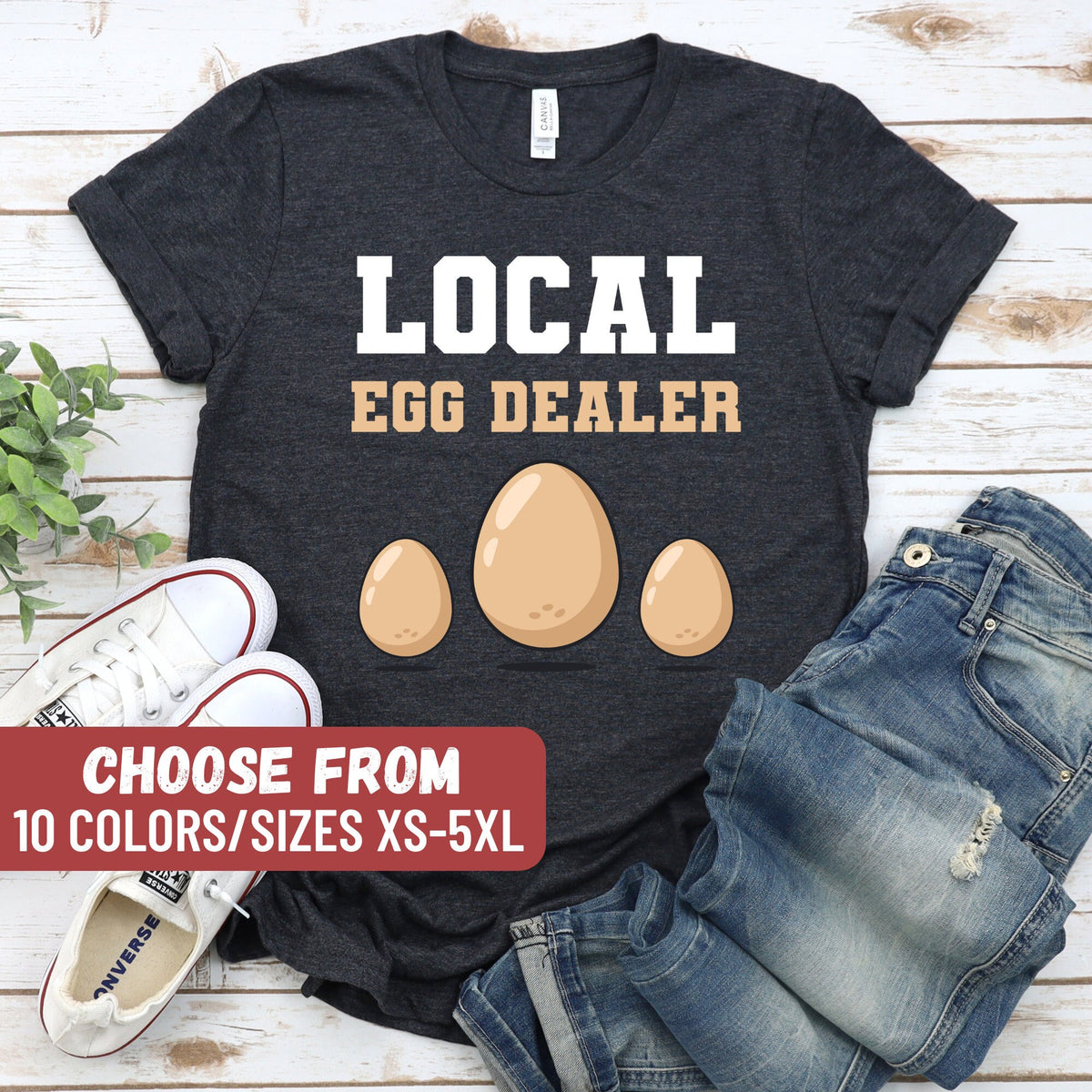 Farmer Shirt Chicken Lover Tee Farm Shirt Farmers Gift For Girl Chicken Farmer Shirt Funny Chicken Shirt Farm Animal Shirt Homestead Graphic Tee – Soft Feel · High-Quality Print