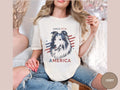 Patriot Rough Collie Tshirt 4th of July Collie Gift Collie Mom Collie Mama Collie mom Gift Collie owner shirt Its a Rough life Collie tee Graphic Tee – Easygoing Wear · Great Gift For Fans