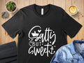 Salty But Sweet T Shirt Summer Beach Tee Nautical Vacation Shirt Fun Graphic Tee Cute Slogan Shirt Seaside Apparel Casual Wear Graphic Tee – Premium Graphic · Perfect For Daily Wear