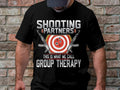 Shooting Partners This Is What We Call Group Therapy T Shirt Funny Shooting Shirt Target Practice Tee Gun Lovers Gift Shirt Graphic Tee – Feel-Good Design · Perfect For Daily Wear