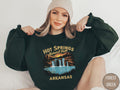 Hot Springs National Park Sweatshirt Arkansas Souvenir Sweatshirt Hot Springs National Park gifts Retro Arkansas Sweater Hiking gift Sweatshirt – Soft Feel · High-Quality Print