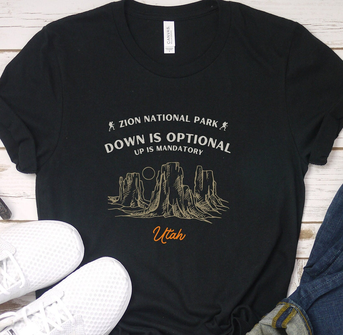 Zion National Park Shirt Zion Park Tshirt Zion National Park Camping Tee Zion Hiking T shirt National Park Zion Shirts For Girls Graphic Tee – Everyday Comfort · Great Gift For Fans