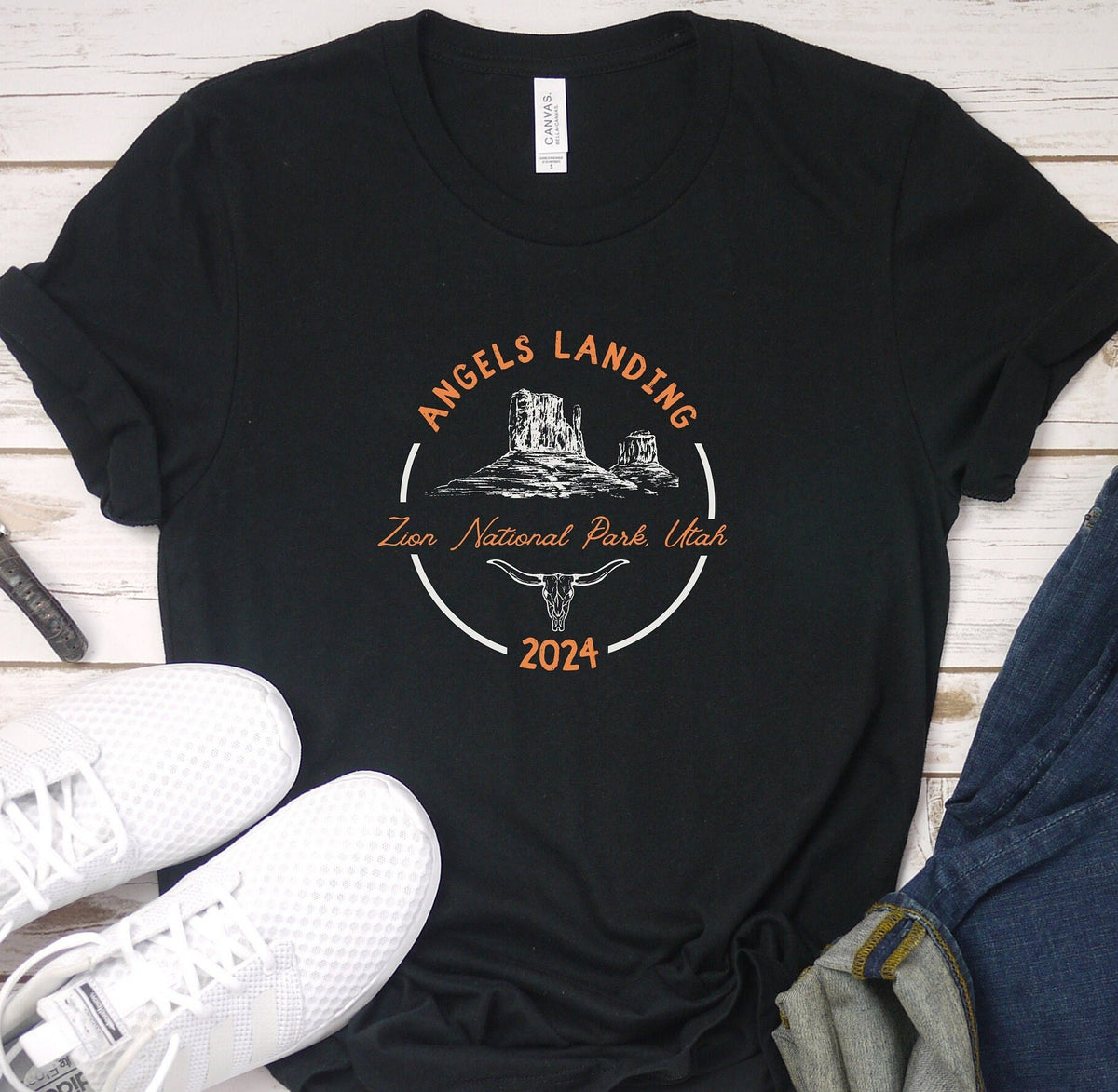 Zion National Park Shirt Angels Landing Tshirt Zion National Park Camping Tee Zion Hiking T shirt National Park Zion Shirts For Girls Graphic Tee – Everyday Comfort · Trending Graphic Apparel