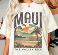 Retro Maui Island Hawaii Tshirt Beach Gift Tee Graphic Tee – Soft Feel · Top Pick For Any Outfit