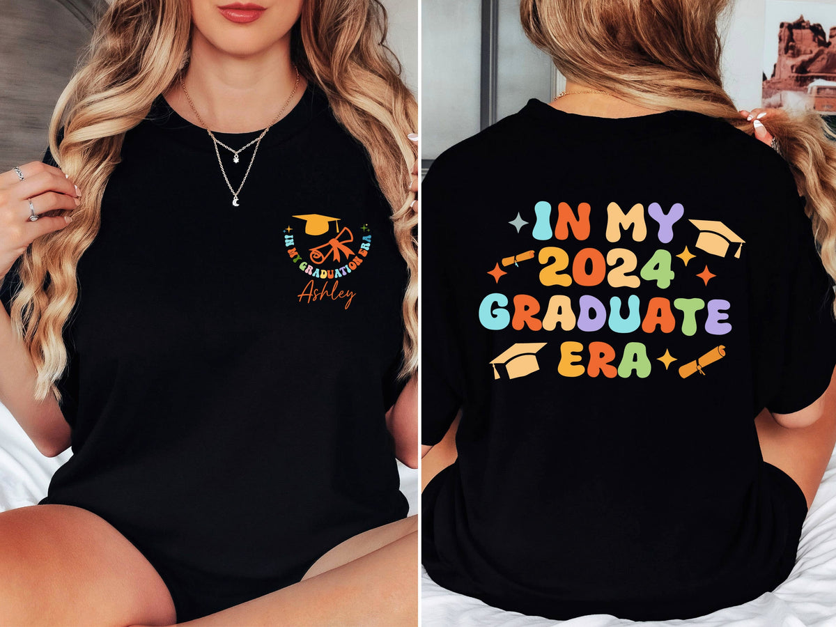 In My 2024 Graduate Era Shirt Custom Graduation T Shirt Trendy Graduate Era Shirt Graduation 2024 Shirt Senior 2024 Graduation Gift Graphic Tee – Cozy Vibes · Great Gift For Fans