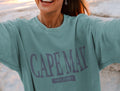Cape May New Jersey Shore Beach Crewneck Sweatshirt Gift Garment Dyed Pullover Souvenir Sweatshirt – Fan Favorite · Trending Graphic Apparel