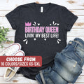 Sister Birthday Gift Girlfriend Birthday Shirt Birthday Party Shirt Birthday Gift Funny Bachelorette Shirts Bachelorette Gift Graphic Tee – Aesthetic Look · Trending Graphic Apparel