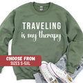 Traveler Gift Travel Shirt Vacation Sweater Funny Travel Shirt Gift For Traveler Travel Sweatshirt Summer Sweatshirt Cute Sweatshirt Sweatshirt – Cozy Vibes · Trending Graphic Apparel