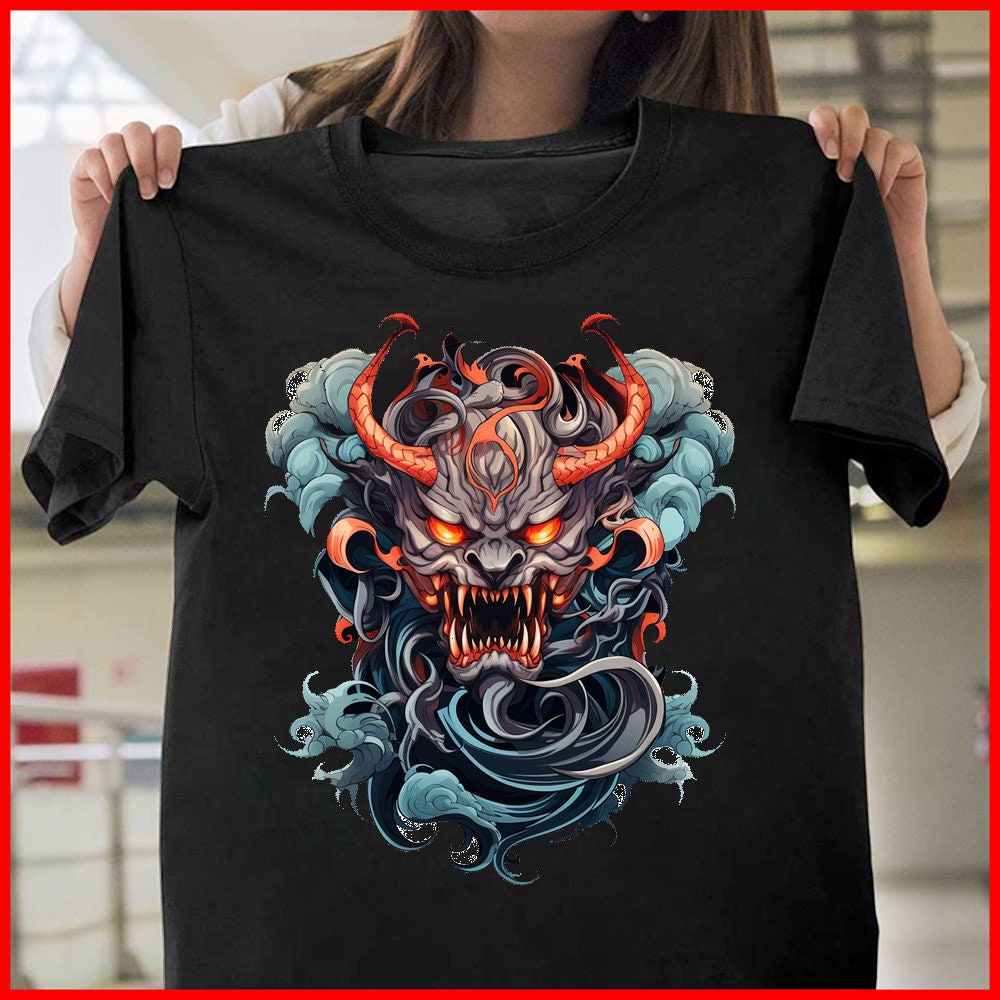 Cool dragon head shirt design shirt design shirt png HD Sublimation and Printing Design Graphic Tee – Easygoing Wear · Perfect For Daily Wear