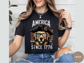 Golden Retriever 4th of July Tshirt 4th of July Golden dog Gift Golden dog Mom tee Golden Mama Gift Golden owner shirt The Golden Life Graphic Tee – Premium Graphic · High-Quality Print