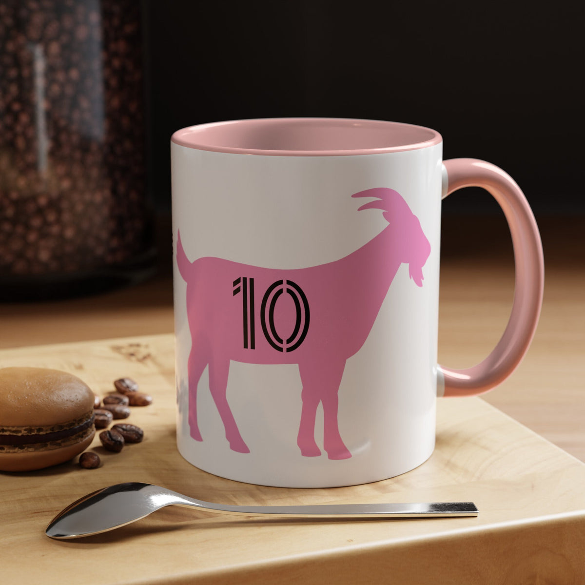 Miami Pink Messi GOAT Coffee Mug 11oz Graphic Tee – Easygoing Wear · Great Gift For Fans