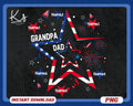 Dad Grandpa Stars Stripes 4th July Png American Dad Png Usa Flag Dad Patriotic Daddy Png 4th Of July Dad Shirt Design Fourth Of July Png Graphic Tee – Cozy Vibes · Must-Have Style