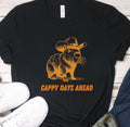 Cappy Days Ahead Cowboy Cabybara Cute Tshirt Funny Capybara Gifted Shirt Gifted Capybara Lovers Gift Anime Capybara Gifts For Her Graphic Tee – Warm & Stylish · Must-Have Style