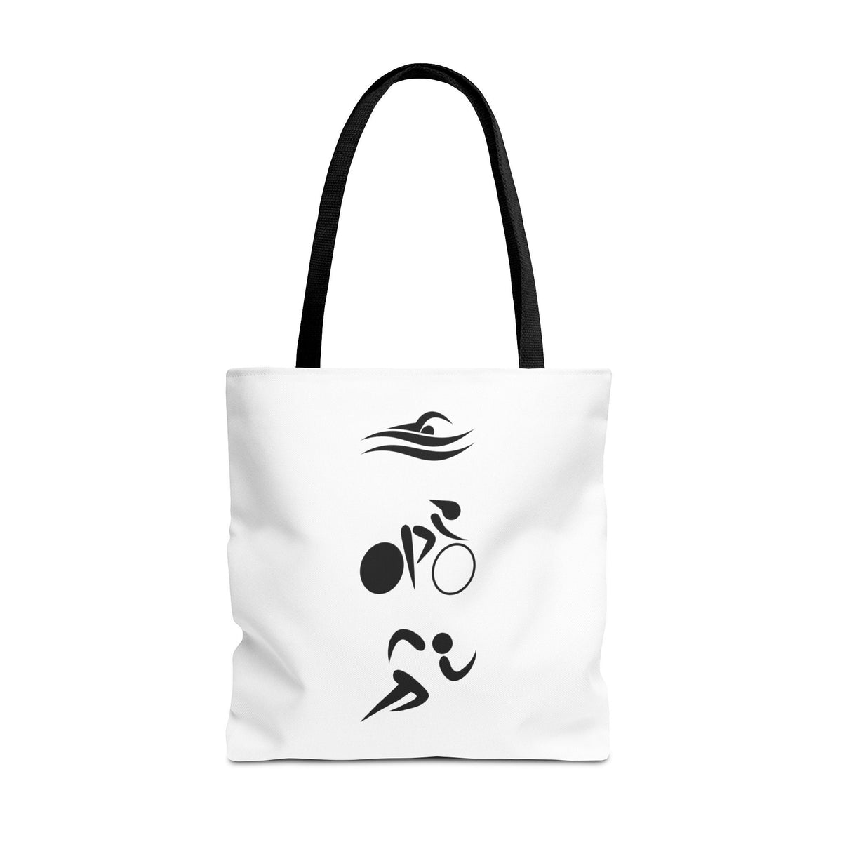 Triathlon Logo Style Tote Bag Tote Bag – Soft Feel · Must-Have Style