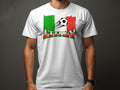 Italy Football TShirt European Football Tournament Shirt Unisex Football Tee Italy Flag with Football Supporter Shirt Graphic Tee – Bold Style · Must-Have Style