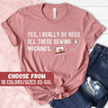 Craft Lover Shirt Funny Sewing Shirt Sewing Machine Shirt Quilting Shirt Sewer Tee Sewing Gift Seamstress Shirt Seamstress Gift Graphic Tee – Premium Graphic · Must-Have Style