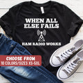 Amateur Radio Shirt Funny Ham Radio Shirt Amateur Radio Gift Licensed Ham Radio Operator Shirt Radio Operator Gift Ham Radio Gift Graphic Tee – Aesthetic Look · Must-Have Style