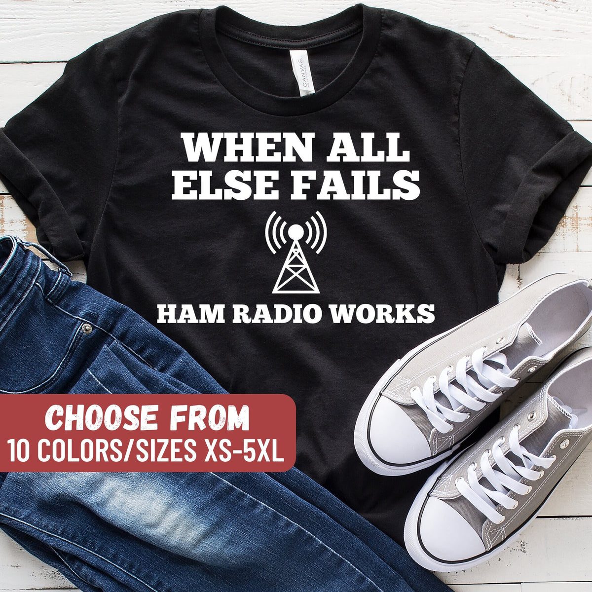 Amateur Radio Shirt Funny Ham Radio Shirt Amateur Radio Gift Licensed Ham Radio Operator Shirt Radio Operator Gift Ham Radio Gift Graphic Tee – Aesthetic Look · Must-Have Style