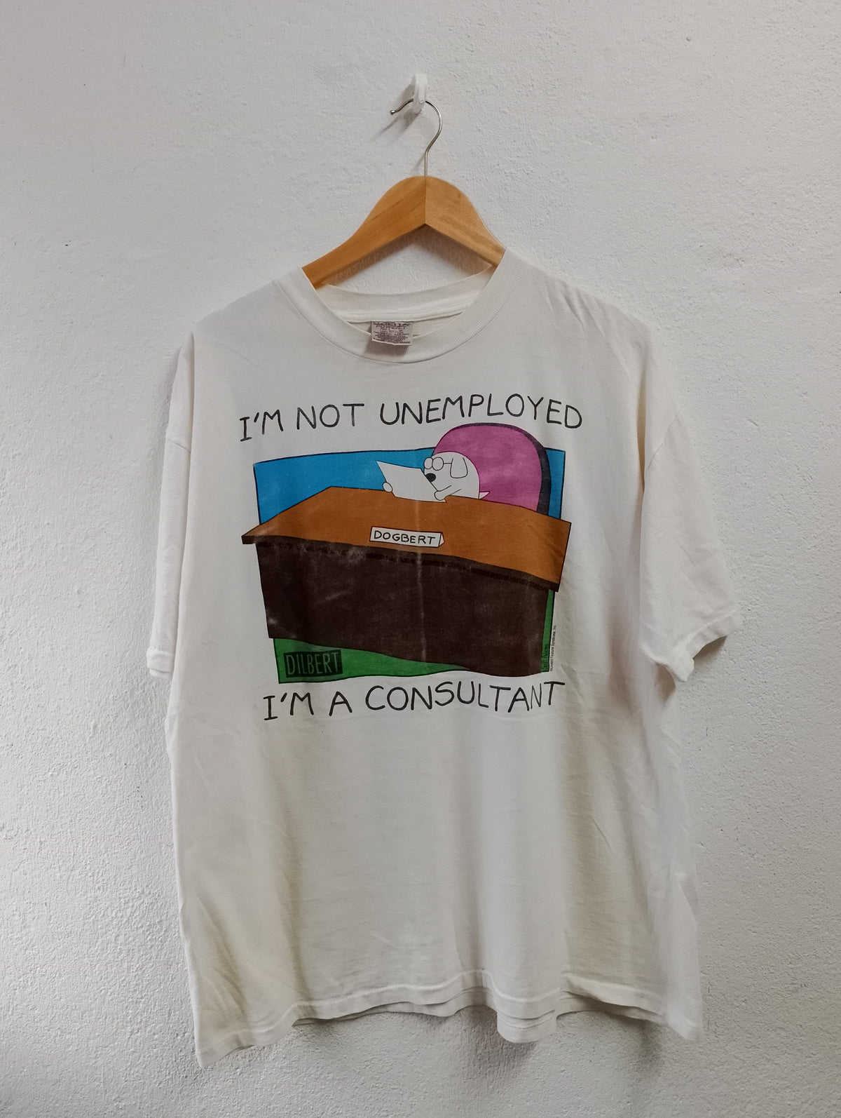 Vintage Scott Adams t shirt XL Graphic Tee – Soft Feel · High-Quality Print