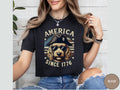 Goldendoodle 4th of July Tshirt 4th of July Goldendoodle Gift Goldendoodle Mom tee Golden Mama Gift Goldendoodle owner shirt Golden Life Graphic Tee – Premium Graphic · Trending Graphic Apparel