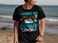I Married Him Cruise TShirt Cute Cruise Holiday TShirt Fun Vacation Tee Unique Cruise Gift Perfect for Sea Adventures Graphic Tee – Premium Graphic · High-Quality Print