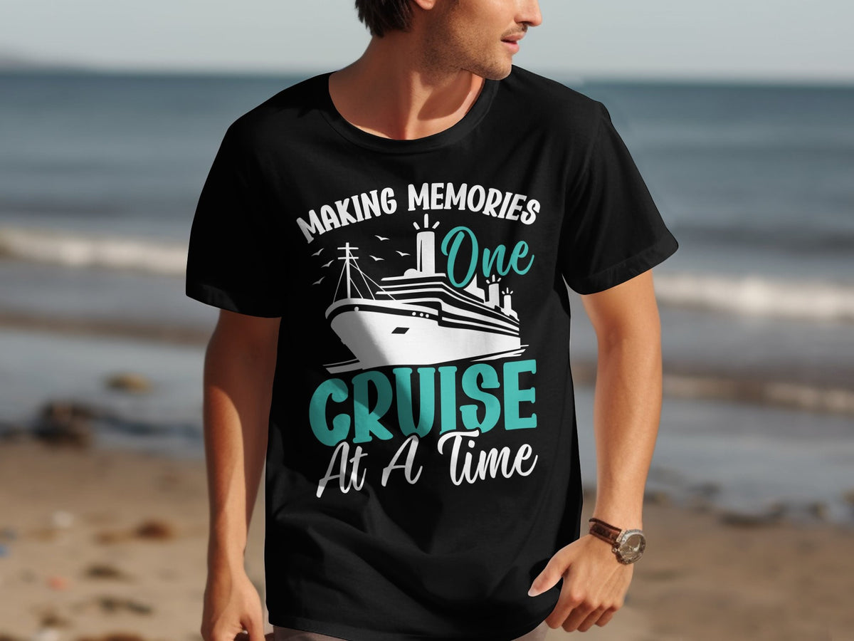 Making Memories One Cruise At A Time TShirt Perfect Cruise Holiday Tee Fun Cruise Vacation Apparel Cruise Ship Lover Shirt Graphic Tee – Warm & Stylish · Perfect For Daily Wear