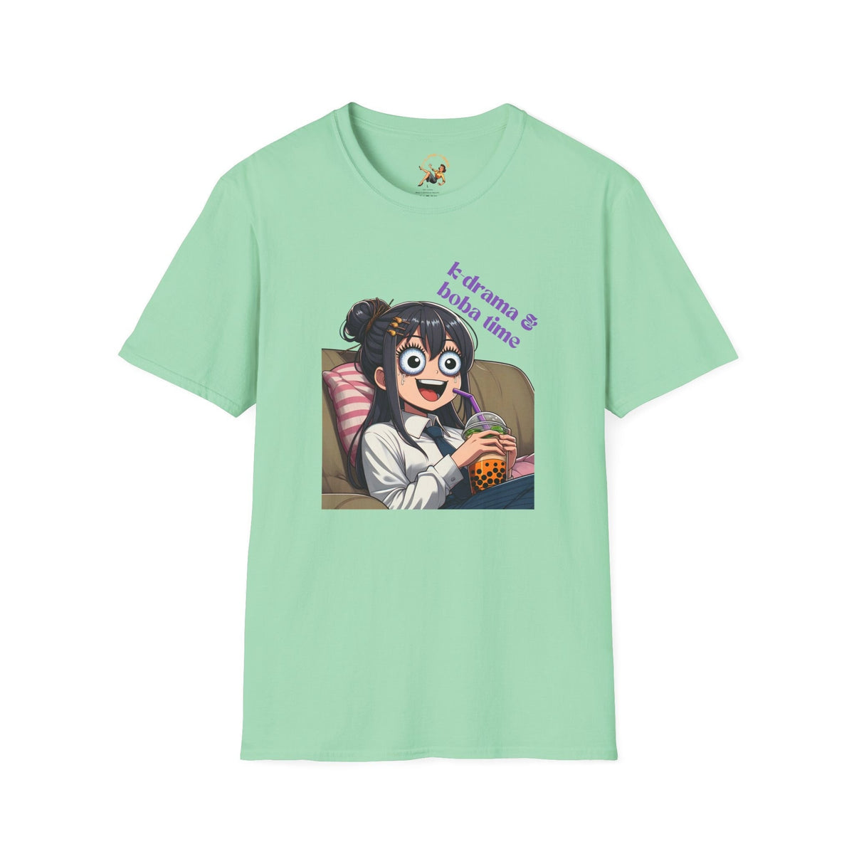K Drama and Bubble Tea Shirt Boba T Shirt Korean Drama Tee Cute Anime Asian Drama Fans Graphic Tee – Everyday Comfort · High-Quality Print