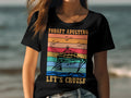 Forget Adulting Let39s Cruise Women39s Ladyfit TShirt Perfect for Cruise Vacation Funny Cruise Shirt Great for Cruise Holiday Graphic Tee – Bold Style · Trending Graphic Apparel