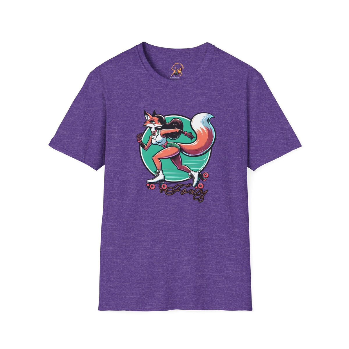 Foxy Shirt Roller Derby T Shirt Roller Skating T Shirt Fox Retro Cartoon Comic Tee Derby Girls Graphic Tee – Cozy Vibes · Must-Have Style