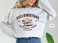 Vintage Yellowstone SweatShirt Bison Yellowstone National Park Sweater Montana Vintage Inspired gift Yellowstone National Park Souvenir Sweatshirt – Easygoing Wear · Great Gift For Fans