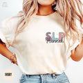 Personalized SLP Speech Therapy Shirt Comfort Colors Slp Gift Speech Therapist Tshirt Language Pathologist Custom Speech Pathology Tee Graphic Tee – Premium Graphic · Great Gift For Fans