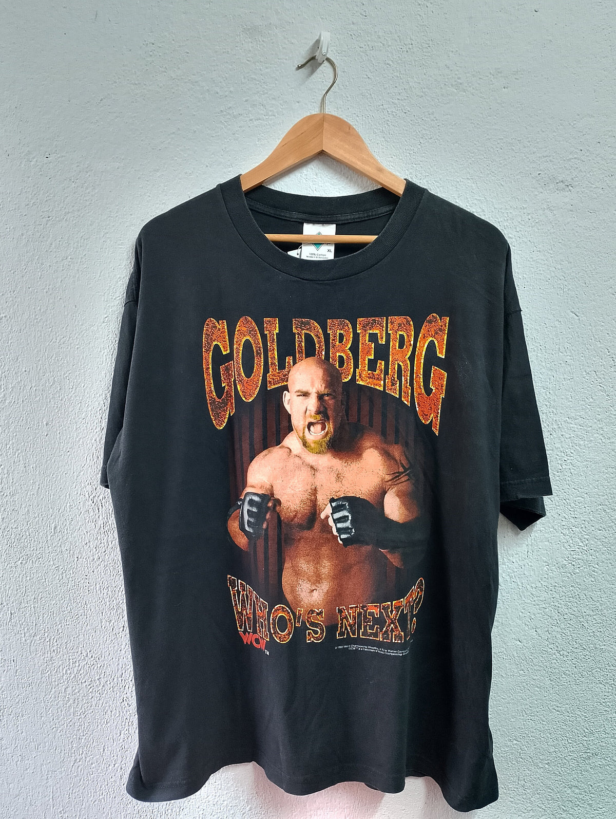 Vintage Goldberg WCW t shirt XL Graphic Tee – Bold Style · Perfect For Daily Wear
