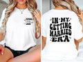 Custom In My Getting Married Era Shirt Personalized Engaged T Shirt Tying the Knot Shirt Shirts Funny Getting Married Gift Fiance Shirts Graphic Tee – Easygoing Wear · Trending Graphic Apparel