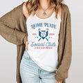 Home Plate Social Club Tank Top Baseball Mom Tank Top Baseball Mama Tank Top Tank Top – Aesthetic Look · High-Quality Print