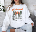 Unisex Redwood National Park California Crewneck Sweatshirt Giant Sequoia Pullover Gift Sweatshirt – Aesthetic Look · Great Gift For Fans