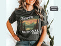 Vintage Jasper National Park Shirt Jasper tshirt Jasper tee Canadian Rockies gift Rocky Mountains Canada gift Jasper Souvenir Jasper gift Graphic Tee – Aesthetic Look · Perfect For Daily Wear