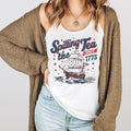 Spilling The Tea Tank Top Spilling The Tea Since 1773 Top Spilling the Tea Shirt Funny July 4th Tee Funny July 4th Tank Tank Top – Premium Graphic · Great Gift For Fans