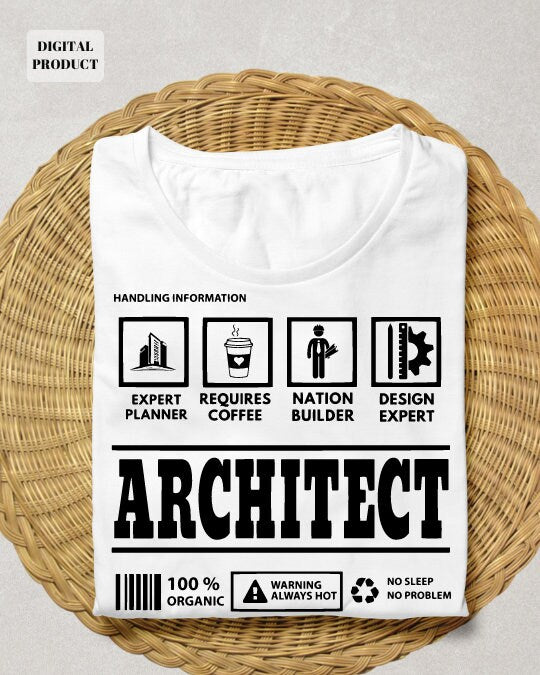 Architect svg architecture definition svg college svg architecture quote nutrition facts profession quote college svg PNG SVG Cricut Graphic Tee – Aesthetic Look · Great Gift For Fans