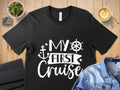 My First Cruise T Shirt Cruise Vacation Shirt Nautical Themed Tee Family Cruise Apparel Fun Cruise Souvenir Gift Sea Travel Shirt Graphic Tee – Bold Style · High-Quality Print