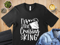 I39m The Cruising King T Shirt Fun Cruise Ship Vacation Tee Nautical Adventure Shirt Perfect Cruise Trip Gift Ocean Lover Apparel Graphic Tee – Warm & Stylish · Trending Graphic Apparel