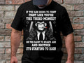 Fight Like A Third Monkey T Shirt Funny Inspirational Quote On The Ramp To Noah39s Ark Perfect Gift Idea Graphic Tee – Feel-Good Design · Trending Graphic Apparel