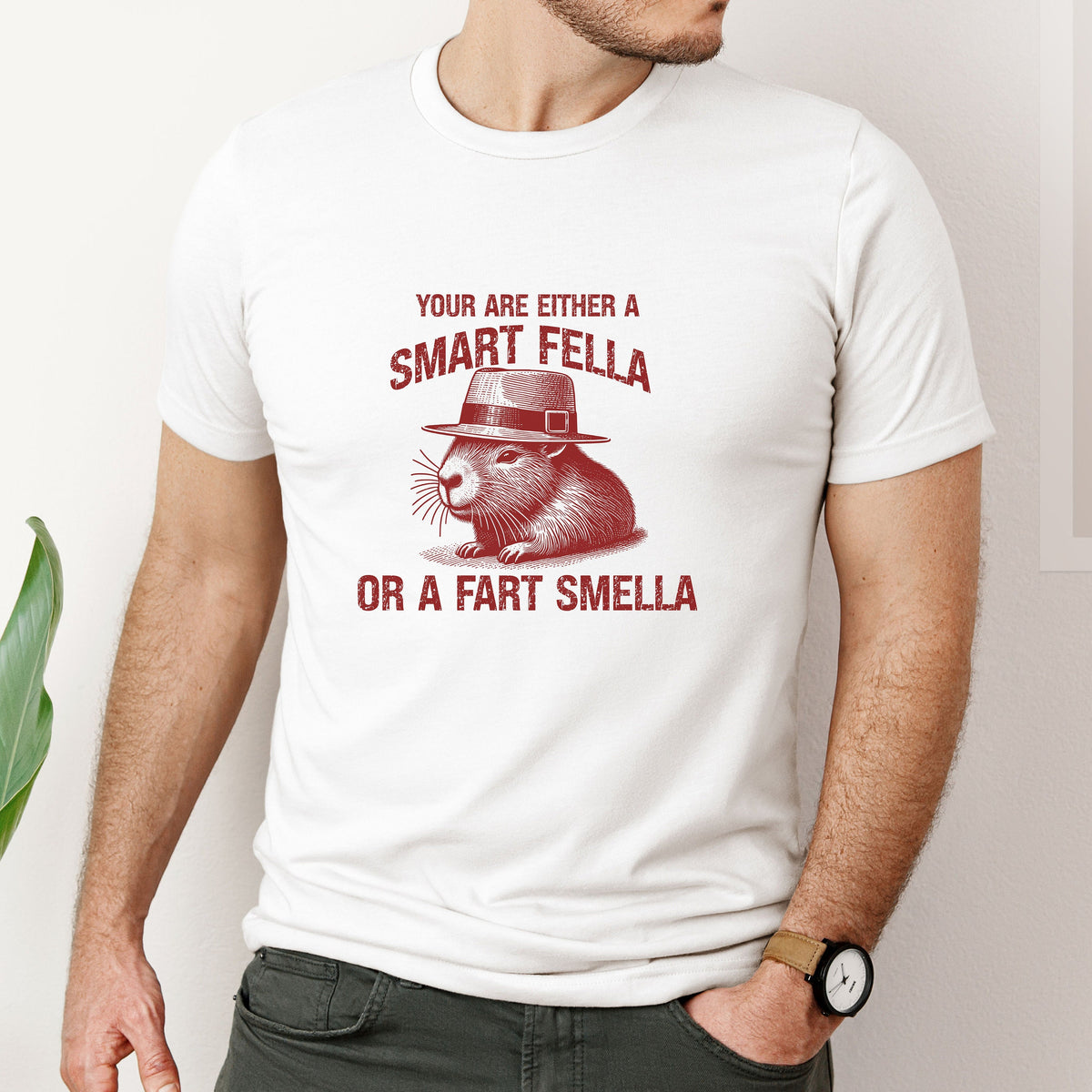 Are You A Smart Fella Or Fart Smella Vintage Style Shirt Retro Cartoon T Shirt Weird T Shirt Meme T Shirt Cabybara Shirt unisex shirt Graphic Tee – Aesthetic Look · Must-Have Style